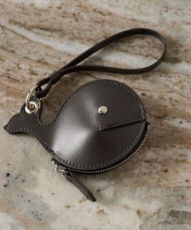 YAHKI/【別注】＜YAHKI＞レザー クジラ ポーチ ストラップ/キーケース / キーホルダー