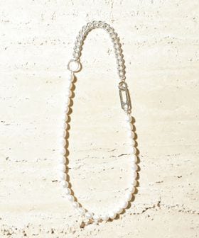 SOIERIE/＜Soierie＞Clip Frame パール ネックレス/ネックレス