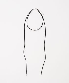 BEAUTY&YOUTH/コード×メタルパーツ チョーカー ネックレス/ネックレス