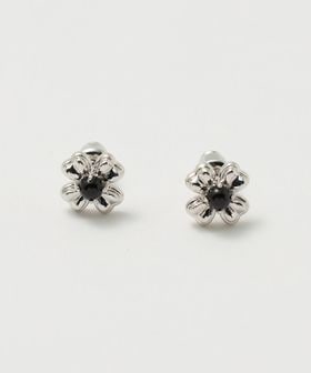 BEAUTY&YOUTH/＜SSIL＞STONE CLOVERS STUDS ピアス/ブラック/ピアス（両耳用）
