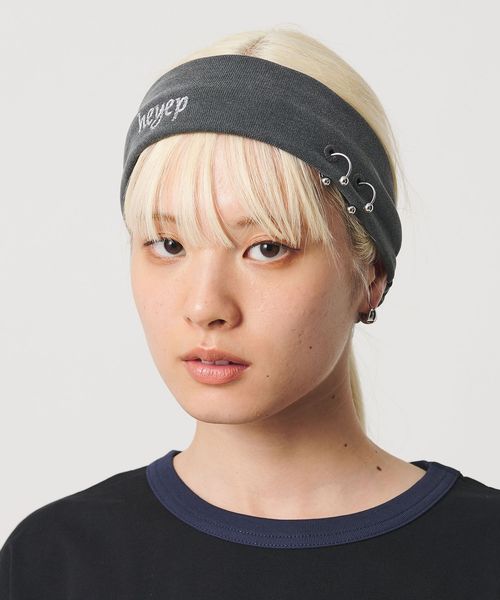 heyep/＜heyep＞スウェット ピアス ヘアバンド/ヘアアクセサリー