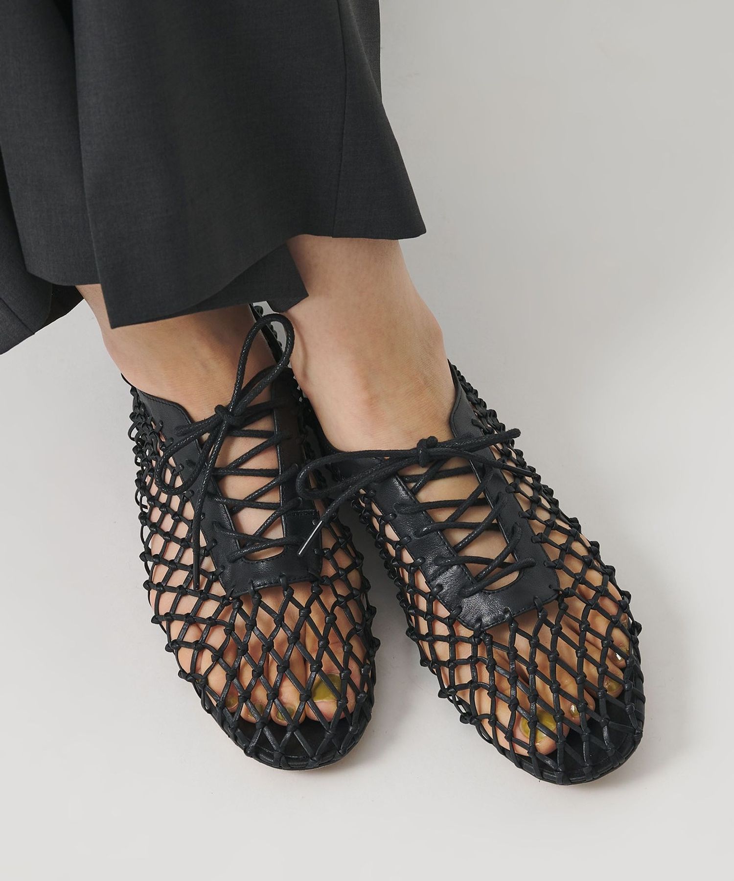 別注】＜MOHI＞WEAVE LACEUP シューズ