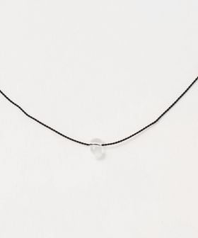 BONEE/＜BONEE × H＞ONE CRYSTAL SILK CORD NECKLACE/ネックレス/ネックレス