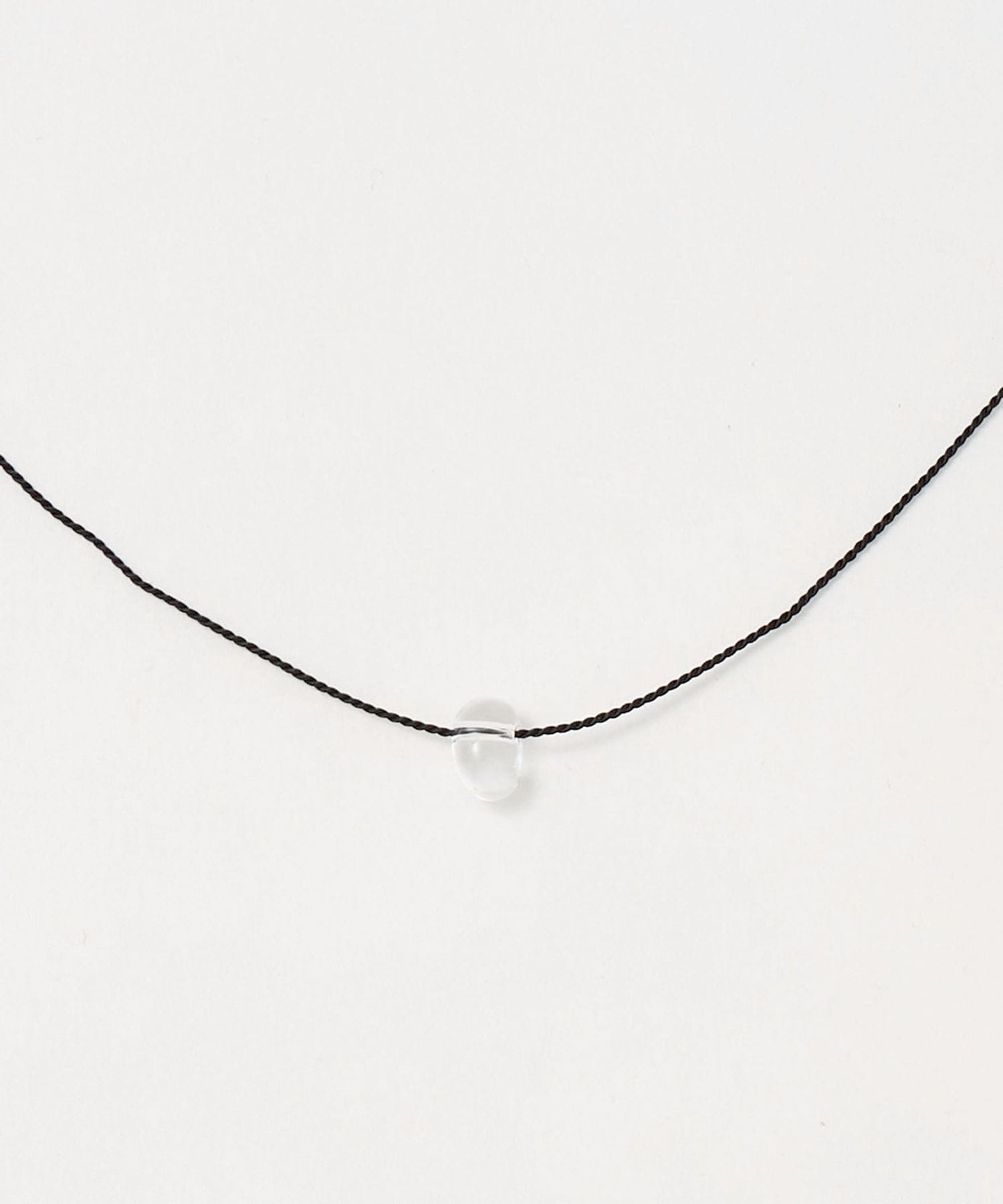 BONEE × H＞ONE CRYSTAL SILK CORD NECKLACE/ネックレス