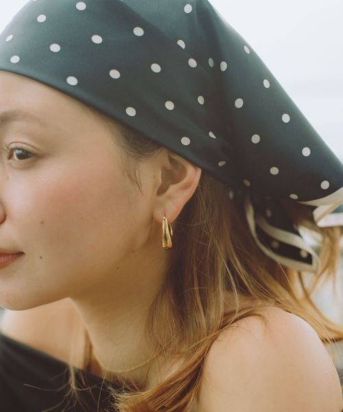 by Preek/＜33×by Preek＞ボリューム フープ ピアス/ピアス（両耳用）