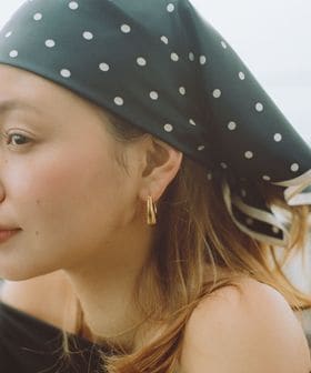 BEAUTY&YOUTH/＜33×by Preek＞ボリューム フープ ピアス/ピアス（両耳用）