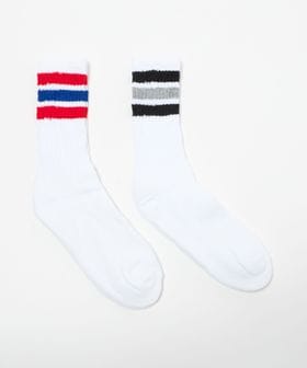 The Railroad Sock/＜THE RAILROAD SOCK＞ラインソックス 2Pセット/ソックス / 靴下