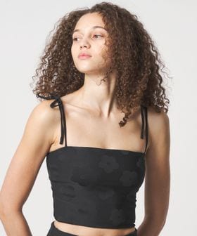 Lepidos/＜Lepidos＞フラワー ジャガード トップ/水着