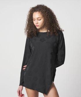 Lepidos/＜Lepidos＞フラワー ジャガード ラッシュガード/ラッシュガード