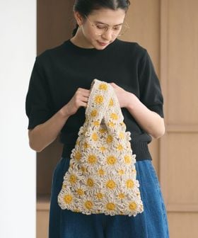 The Bagmati/＜The Bagmati＞フラワー ショッパーバッグ/トートバッグ