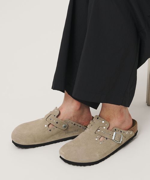 BIRKENSTOCK/＜BIRKENSTOCK＞スエード ボストン リベット サンダル/サンダル