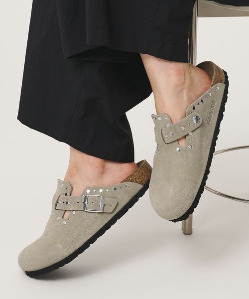 BIRKENSTOCK/＜BIRKENSTOCK＞スエード ボストン リベット サンダル/サンダル