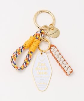 VIAMAILBAG/＜VIAMAILBAG＞プレート ロゴ チャーム/キーケース / キーホルダー