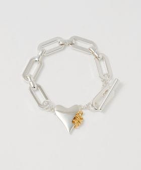 LAPUIS/＜LAPUIS＞Coil Heart ブレスレット/ブレスレット / バングル