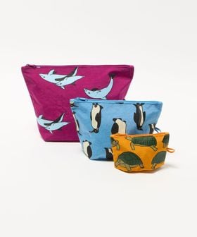 BAGGU/＜BAGGU＞VACATION ANIMALS 3セット GO  ポーチ/ポーチ