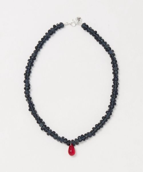 Sisi Joia/＜Sisi Joia＞RIVIERE MID MONT RED TOP NECKLACE/ネックレス/ネックレス