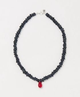 Sisi Joia/＜Sisi Joia＞RIVIERE MID MONT RED TOP NECKLACE/ネックレス/ネックレス