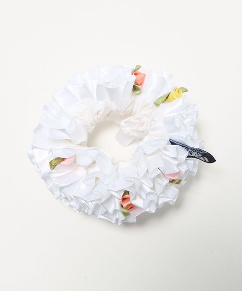 BEAUTY&YOUTH/＜GOOD SQUISH＞THE FLOWERED シュシュ/ヘアアクセサリー