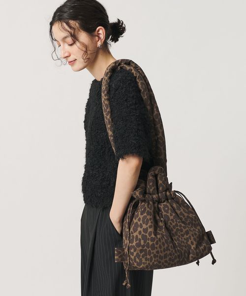 OLEND/【WEB限定】＜OLEND＞Compact Ona ソフト 3WAY ショルダーバッグ/レオパード/ショルダーバッグ