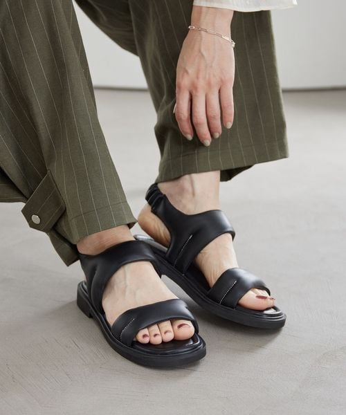 BEAUTY&YOUTH/プク ステッチ サンダル/サンダル