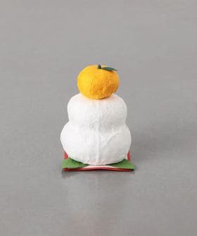 めでたや/＜めでたや＞お供えもち ミニ 張り子/インテリア雑貨