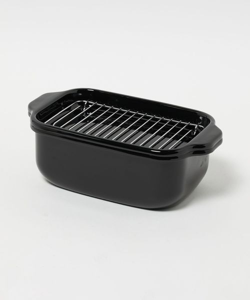 富士ホーロー/【別注】＜富士ホーロー＞天ぷら鍋 BLACK/キッチン用品 / エプロン