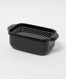 富士ホーロー/【別注】＜富士ホーロー＞天ぷら鍋 BLACK/キッチン用品 / エプロン