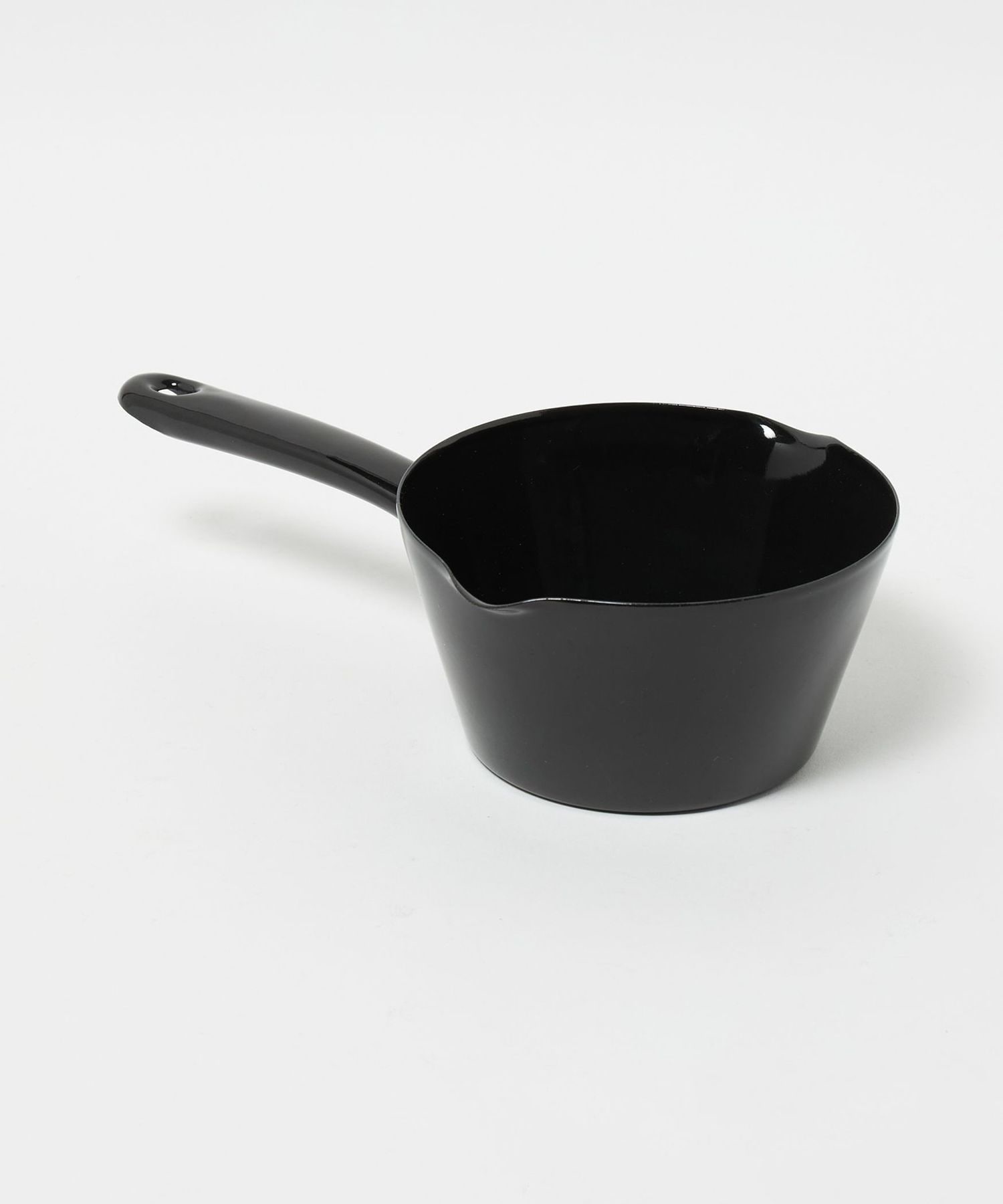 別注】＜富士ホーロー＞ミルクパン 14cm BLACK