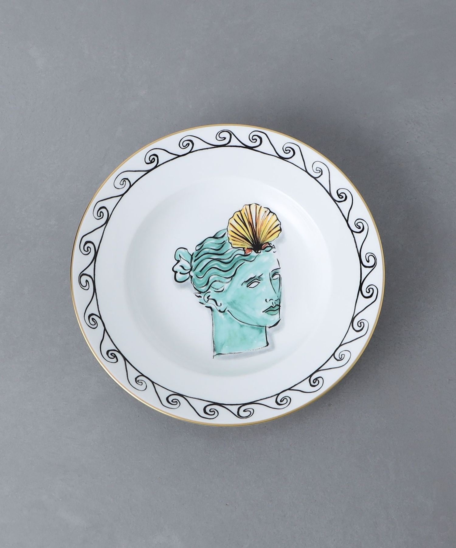 GINORI 1735＞IL VIAGGIO DI NETTUNO パスタプレート 24cm