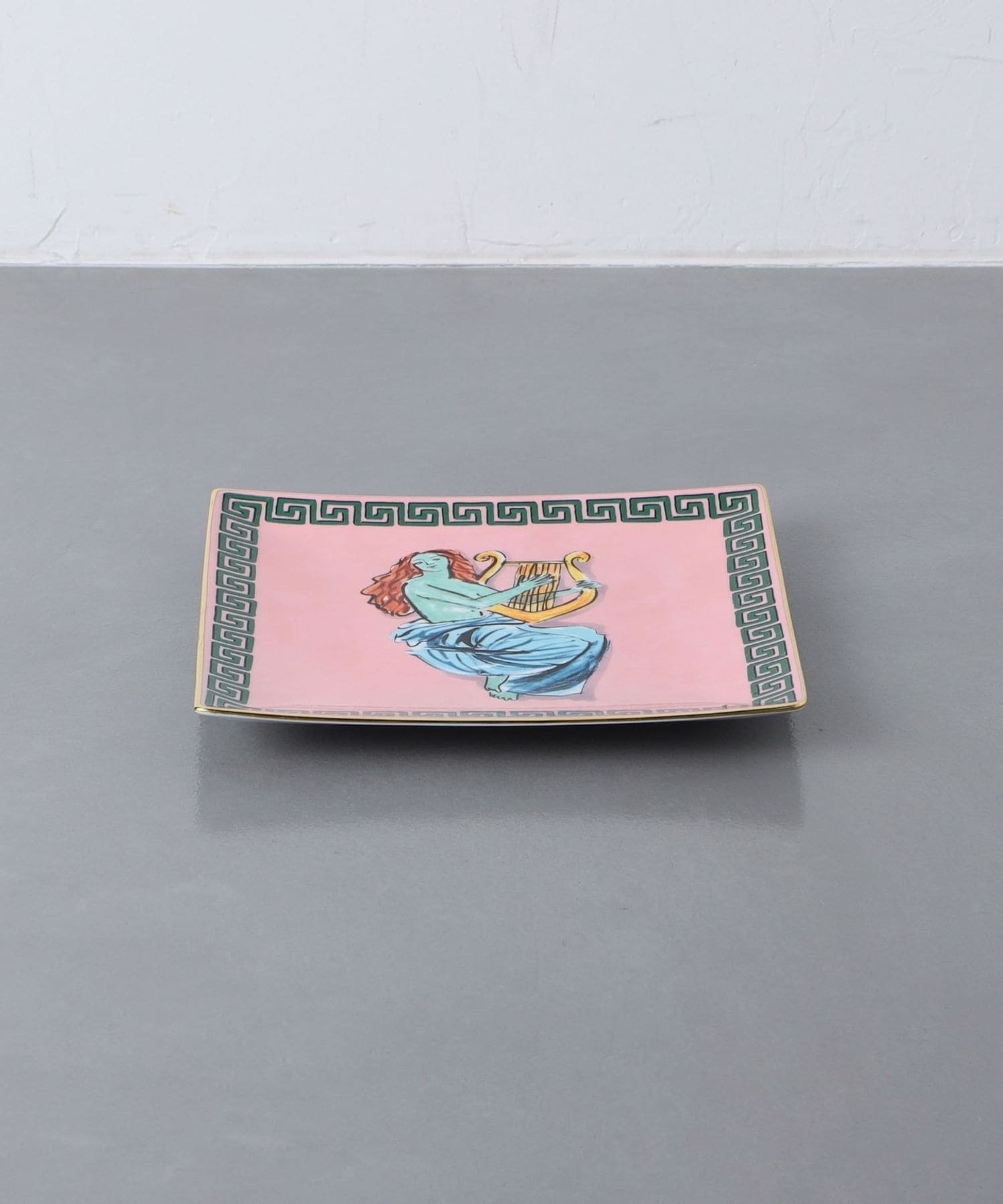 GINORI 1735＞IL VIAGGIO DI NETTUNO スクエアプレート 22cm