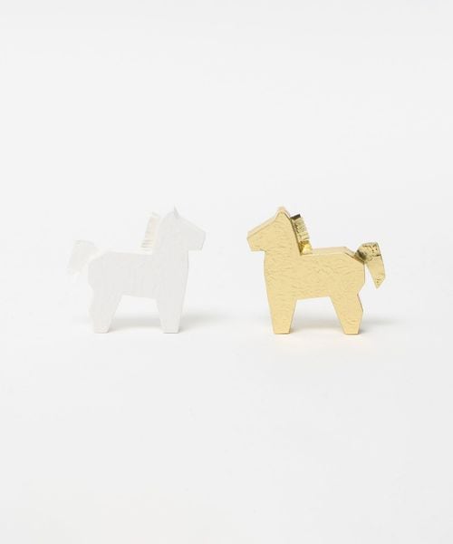 めでたや/＜めでたや＞置きかざり うま 2色セット/インテリア雑貨