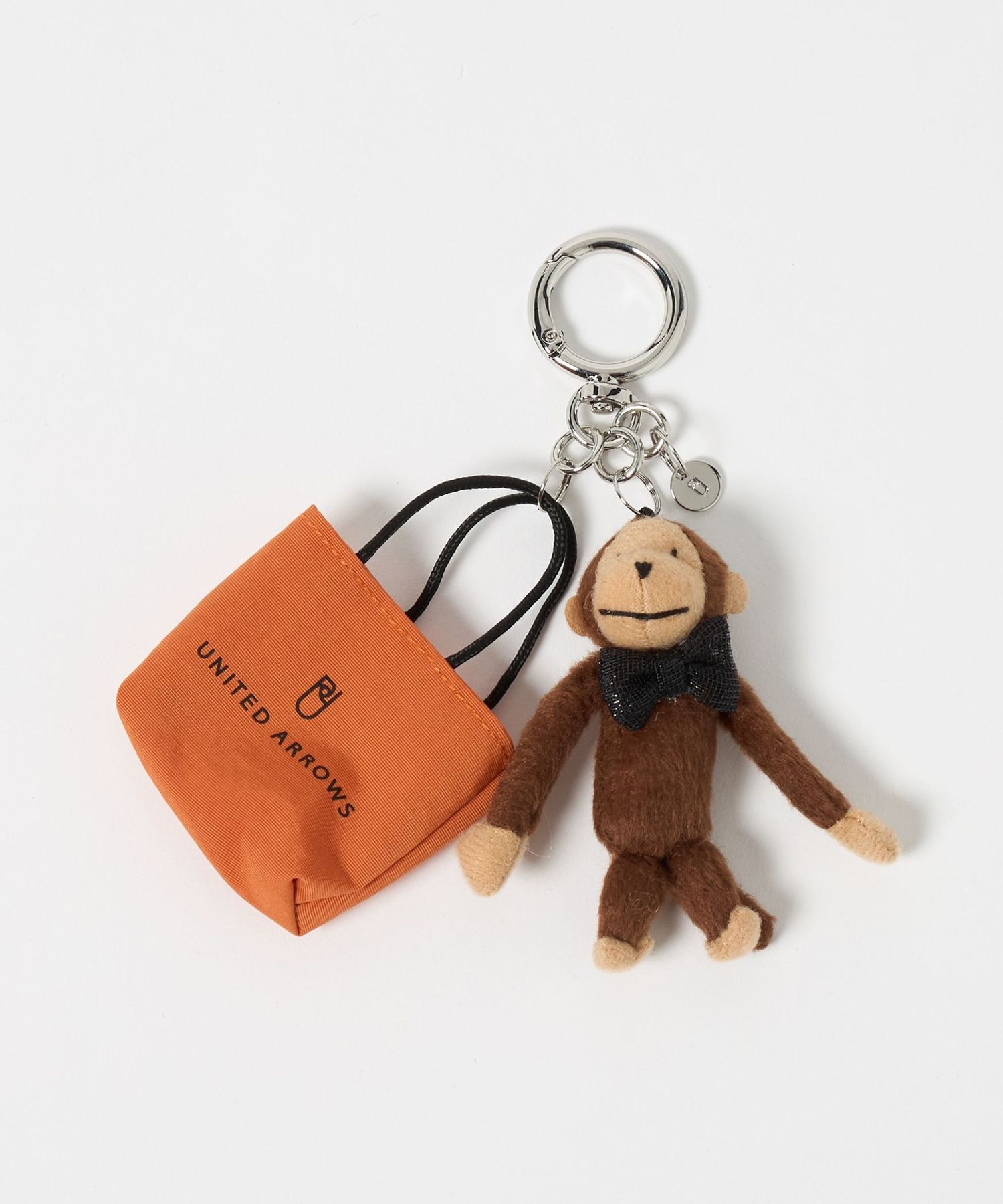UNITED ARROWS　モンキーストラップ UAモンキー UA モンキー＆ショッパー キーチャーム