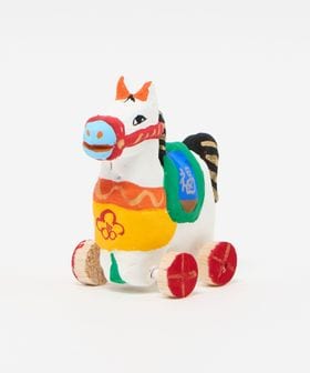 鴨方土人形/＜鴨方土人形＞開運 午車/インテリア雑貨