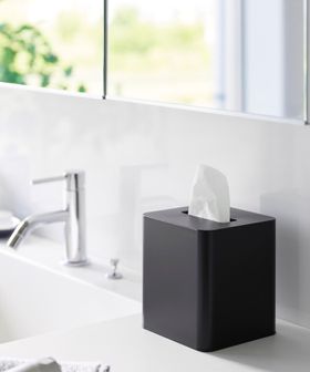 tower/＜tower＞コンパクトティッシュケース スクエア/その他ライフスタイル雑貨