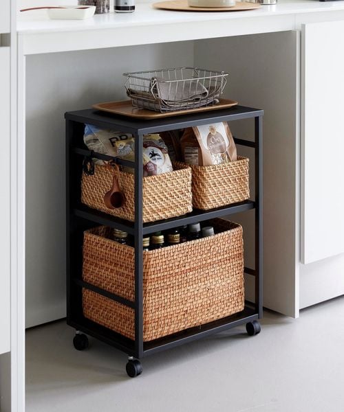 tower/＜tower＞目隠しワゴン 天板付き/その他ライフスタイル雑貨