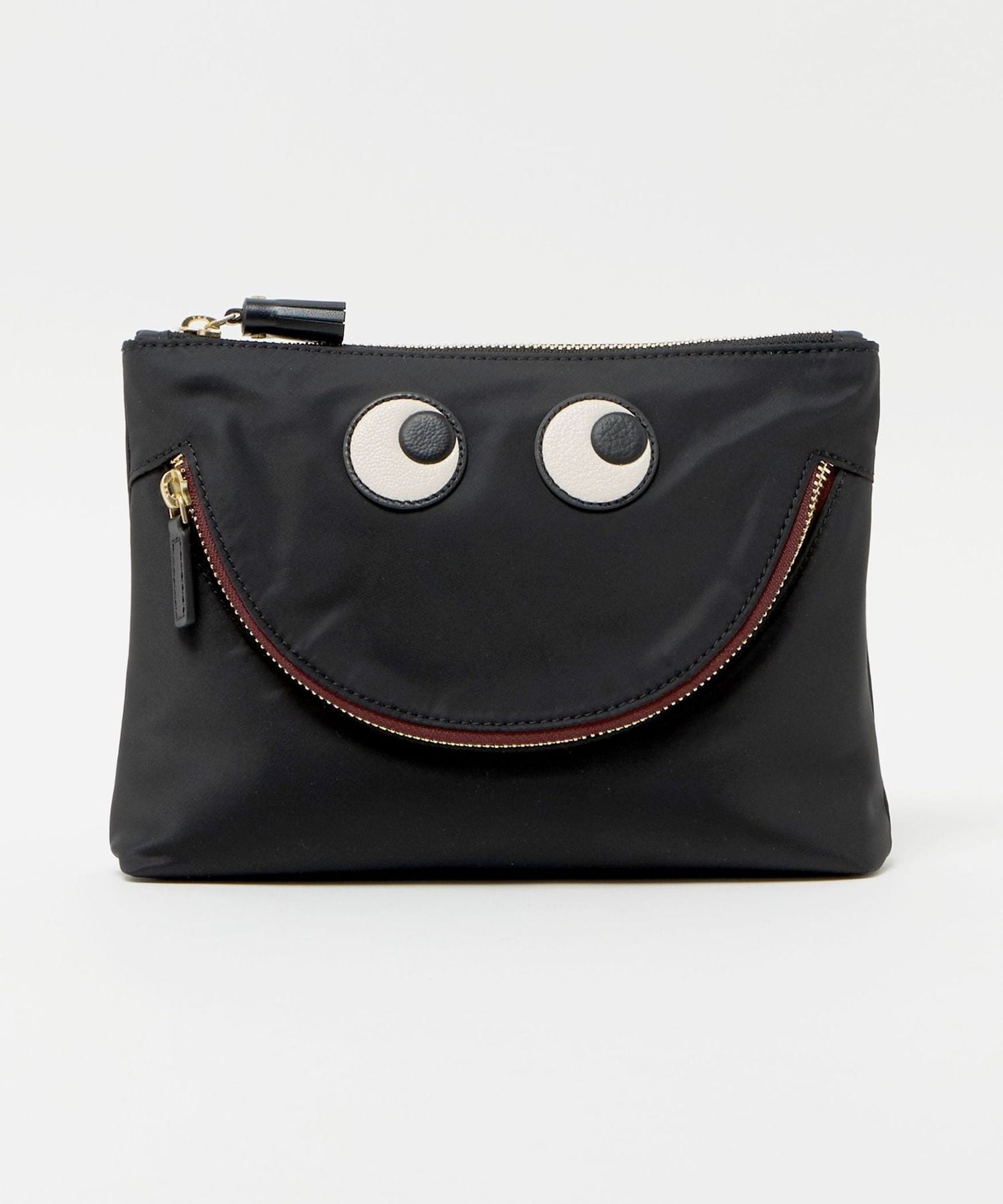 Anya Hindmarch Eyes ハッピー・ポーチ 新品 ANYA HINDMARCH（アニヤ・ハインドマーチ） ポーチ ハッピー Eyes