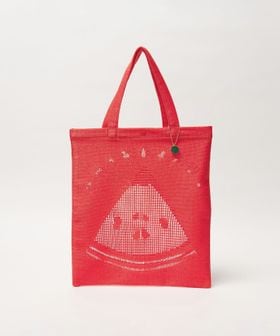 近沢レース店/【WEB限定】＜近沢レース店＞ミニ レース トートバッグ スイカ/トートバッグ