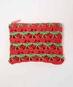 近沢レース店/【WEB限定】＜近沢レース店＞オールレース フラットポーチ/ポーチ