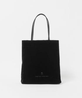 UNITED ARROWS/ ベロア ロゴ トートバッグ/トートバッグ
