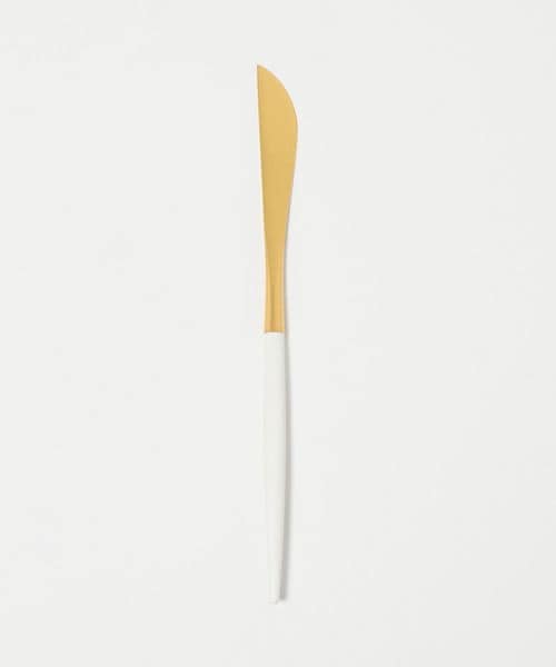 CUTIPOL/＜CUTIPOL＞GOA White/Gold テーブルナイフ/食器 / グラス / カトラリー