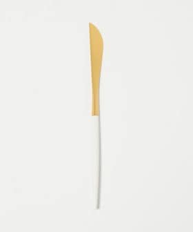 CUTIPOL/＜CUTIPOL＞GOA White/Gold テーブルナイフ/食器 / グラス / カトラリー