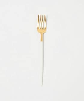 CUTIPOL/＜CUTIPOL＞GOA White/Gold デザートフォーク/食器 / グラス / カトラリー