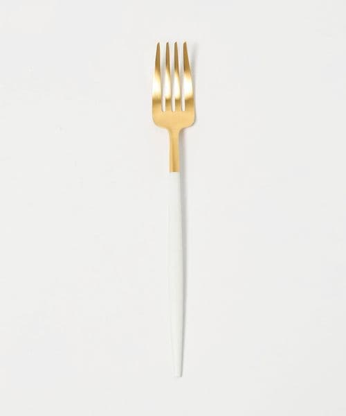 CUTIPOL/＜CUTIPOL＞GOA White/Gold テーブルフォーク/食器 / グラス / カトラリー