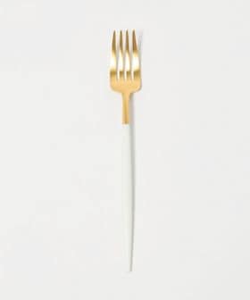CUTIPOL/＜CUTIPOL＞GOA White/Gold テーブルフォーク/食器 / グラス / カトラリー