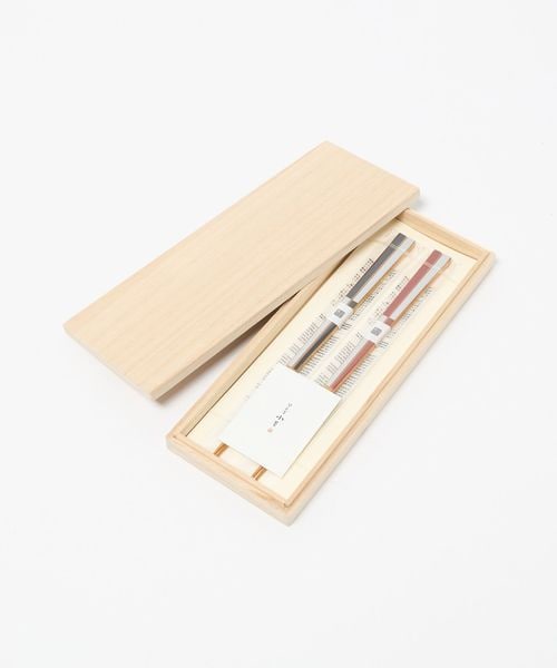 公長齊小菅/＜公長齊小菅＞市松箸 ギフトセット/キッチン用品 / エプロン