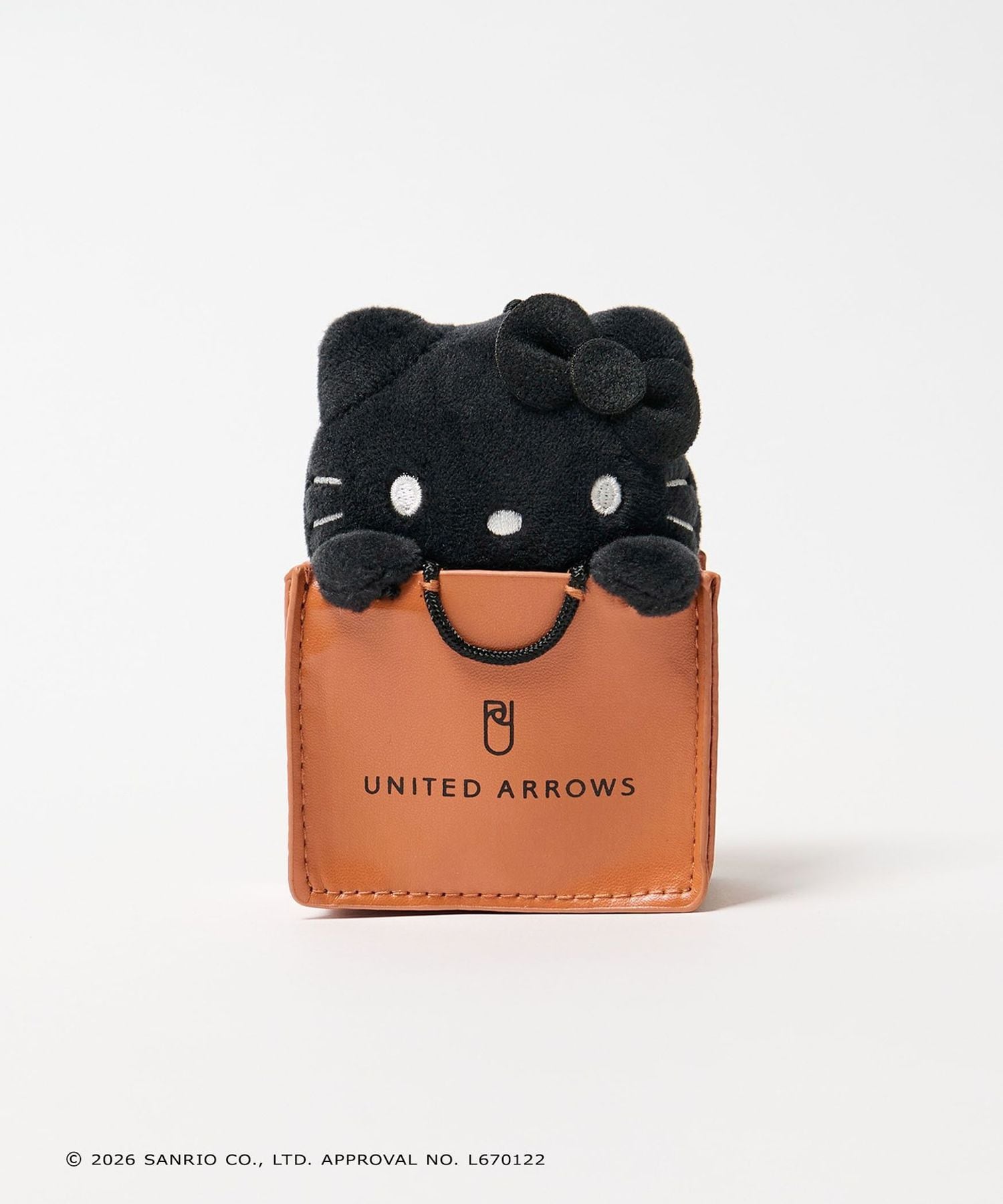 HELLO KITTY × UNITED ARROWS＞チャーム BLACK