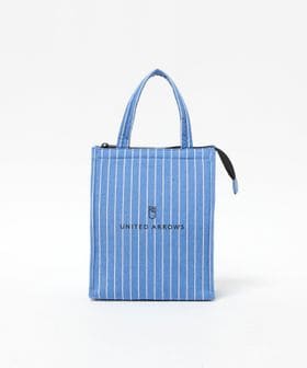 UNITED ARROWS/ストライプ ロゴ ランチバッグ /トートバッグ