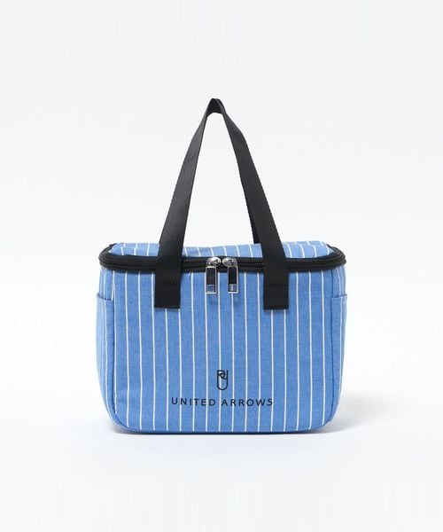 UNITED ARROWS/ストライプ ボックス型 トートバッグ S/トートバッグ
