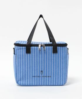 UNITED ARROWS/ストライプ ボックス型 トートバッグ M/トートバッグ
