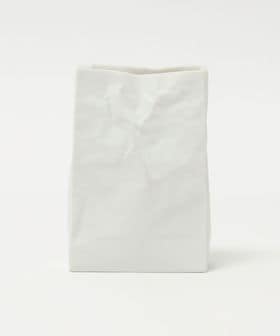 UNITED ARROWS/＜ceramic japan＞ニュークリンクル スーパーバッグ #3/フラワーベース / グリーン